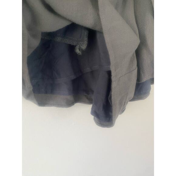 NWT Lucca‎ Jordyn High Waisted Belted Shorts in Charcoal Size XS - Picture 2 of 8